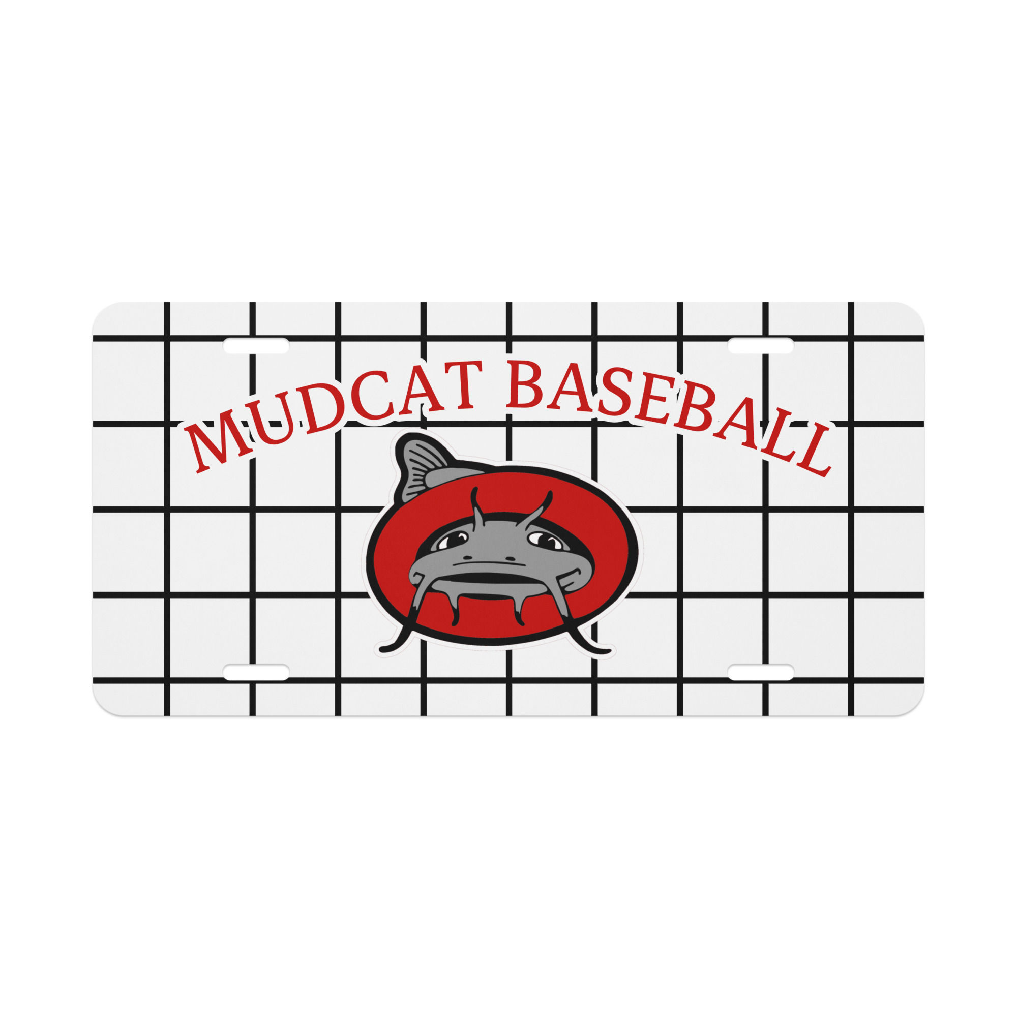 Mudcat Baseball license plate