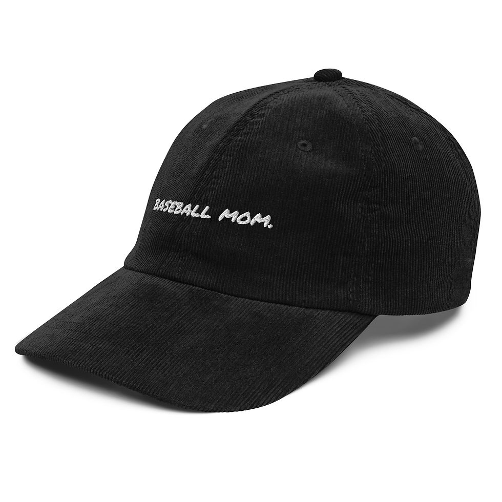 Thumbnail: Vintage Baseball mom corduroy cap