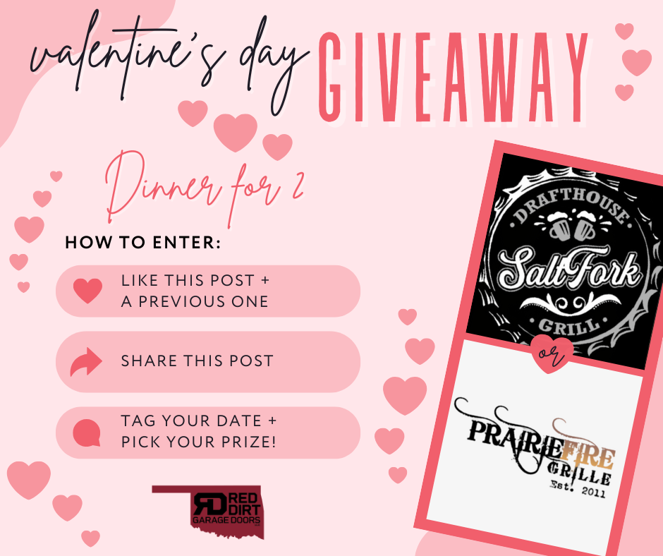 Pink Organic Valentine's Day Giveaway Facebook Post
