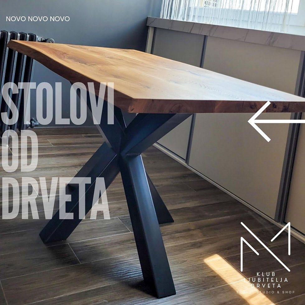 Thumbnail: Trpezarijski sto sa prirodnom ivicom 