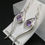 Thumbnail: 925 Silver Amethyst Wave Drop Earrings