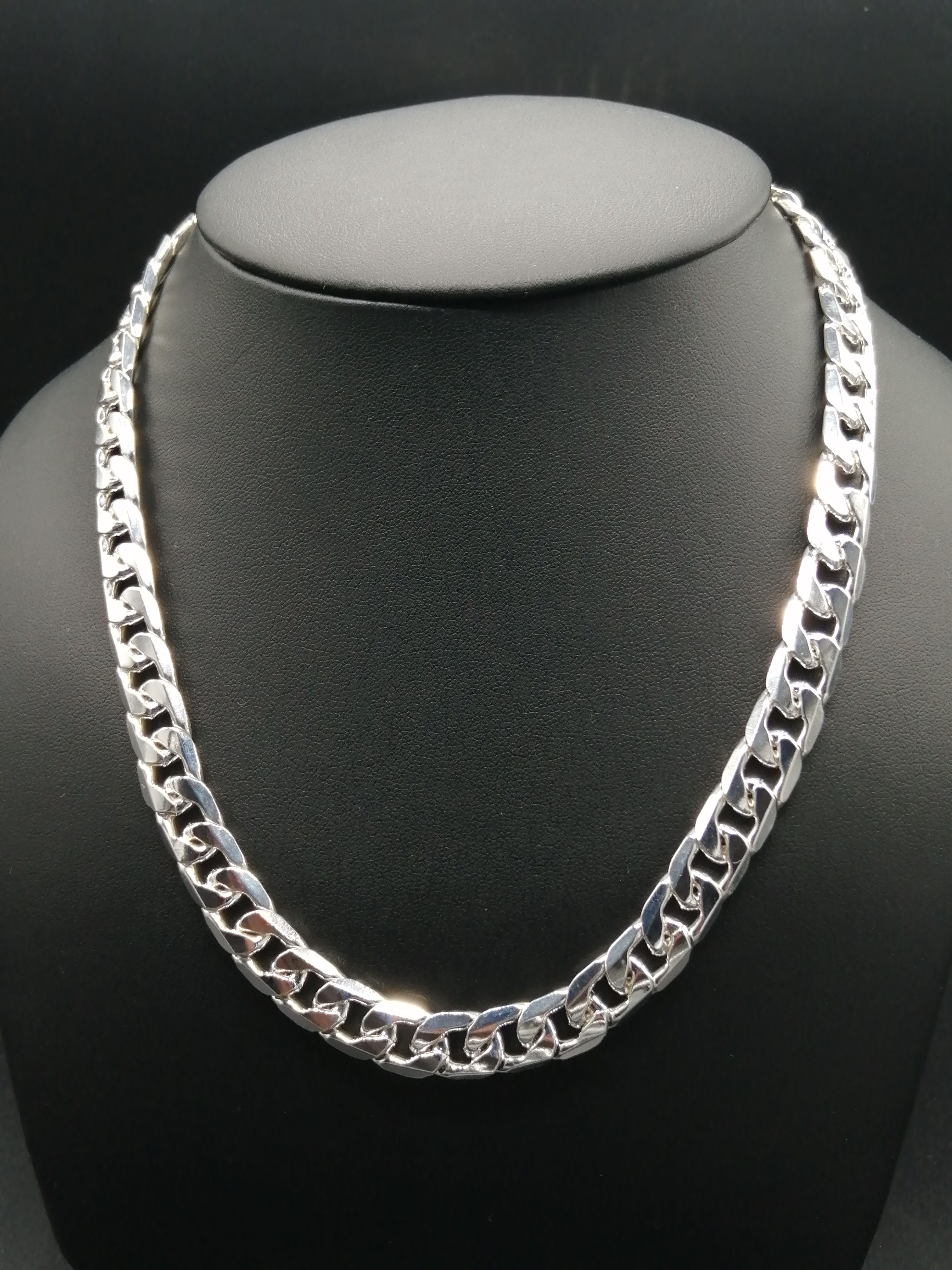 Silver Curb Chain