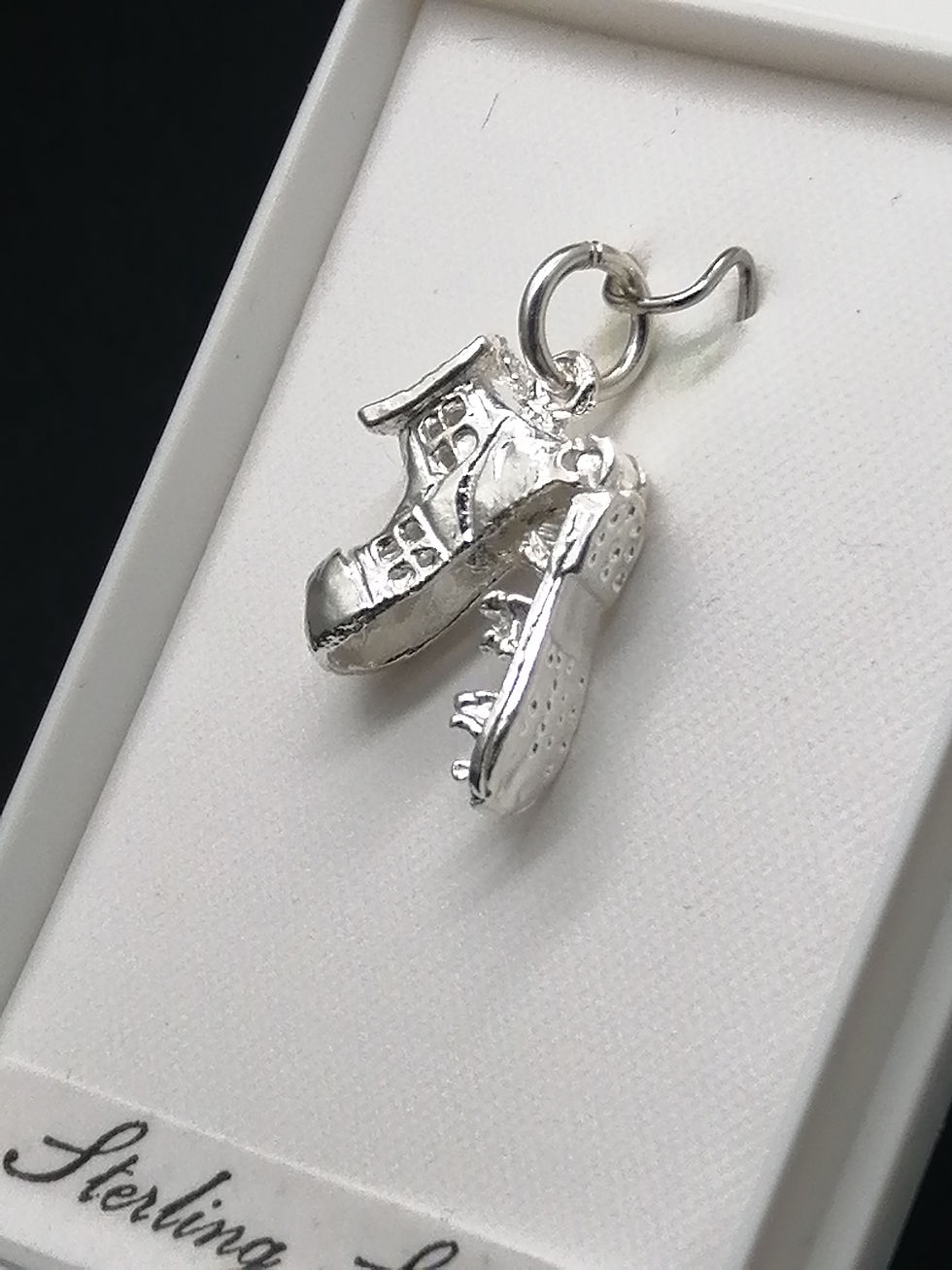 Thumbnail: 925 Silver Women in a Shoe Charm