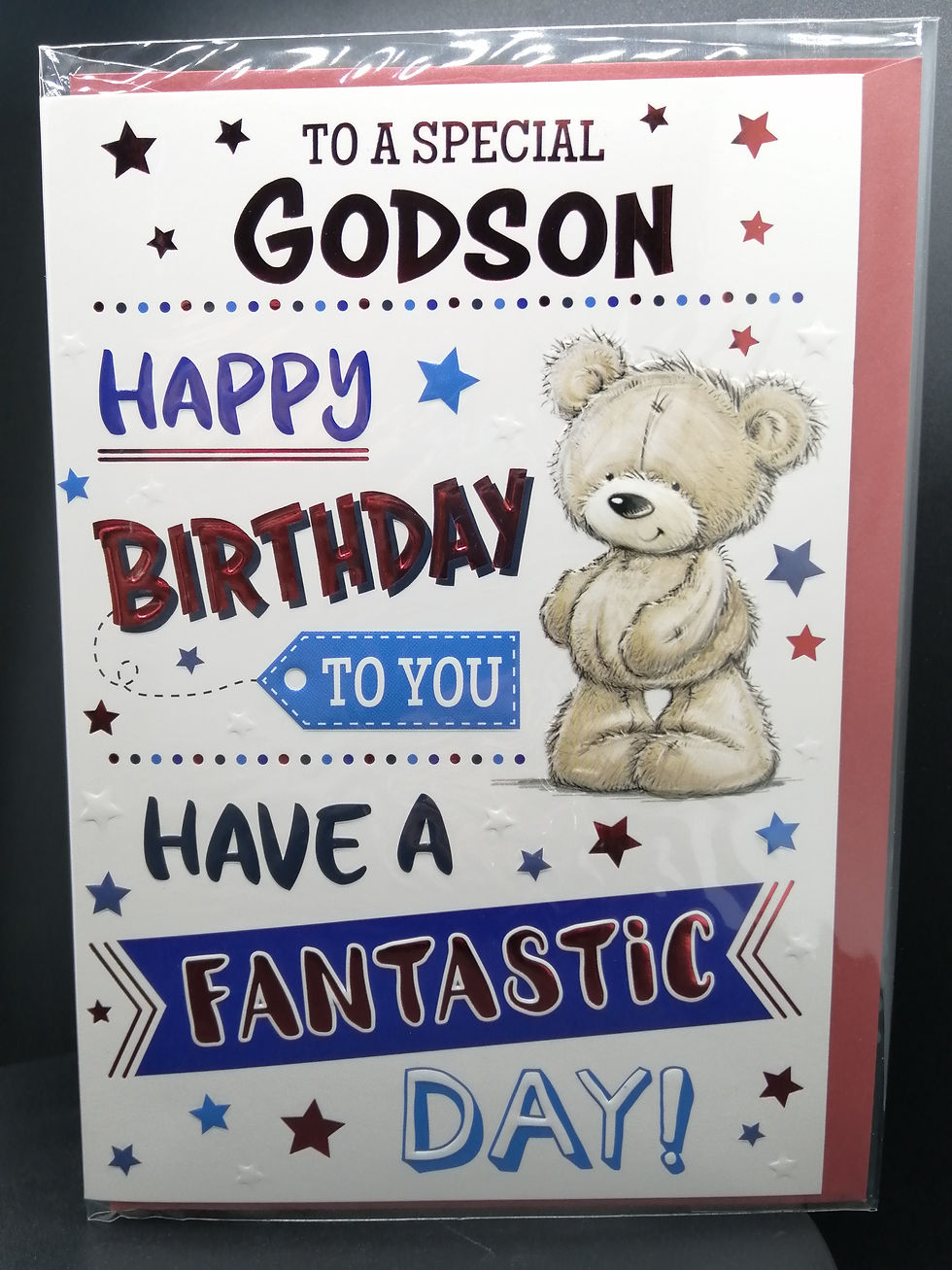 Thumbnail: Godson Birthday Card