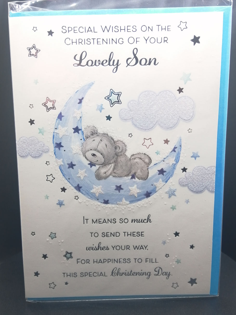 Thumbnail: On the Christening of Your Lovely Son Card