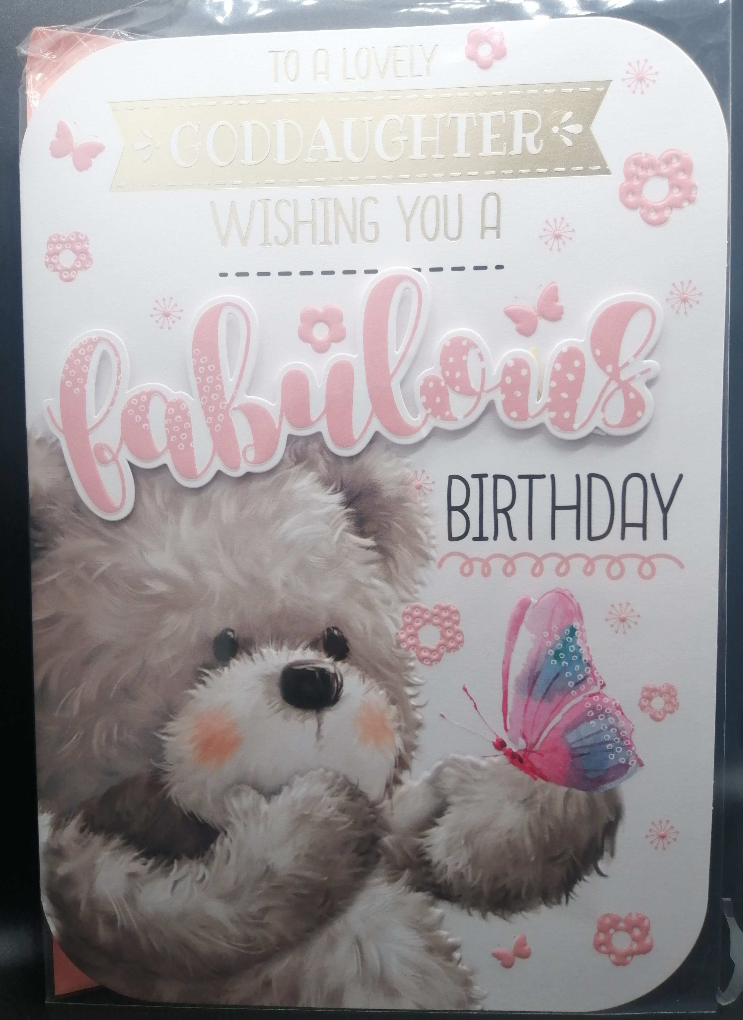 Goddaughter Birthday Card
