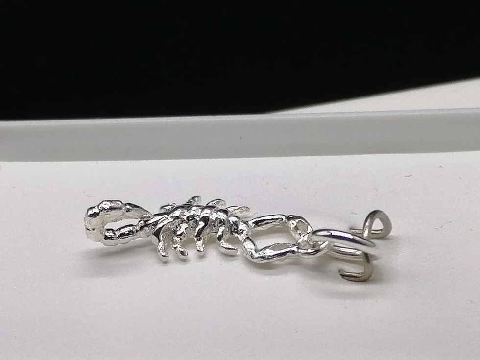 Thumbnail: 925 Silver Scorpio Charm