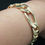Thumbnail: 9ct Gold Chunky Figero Bracelet