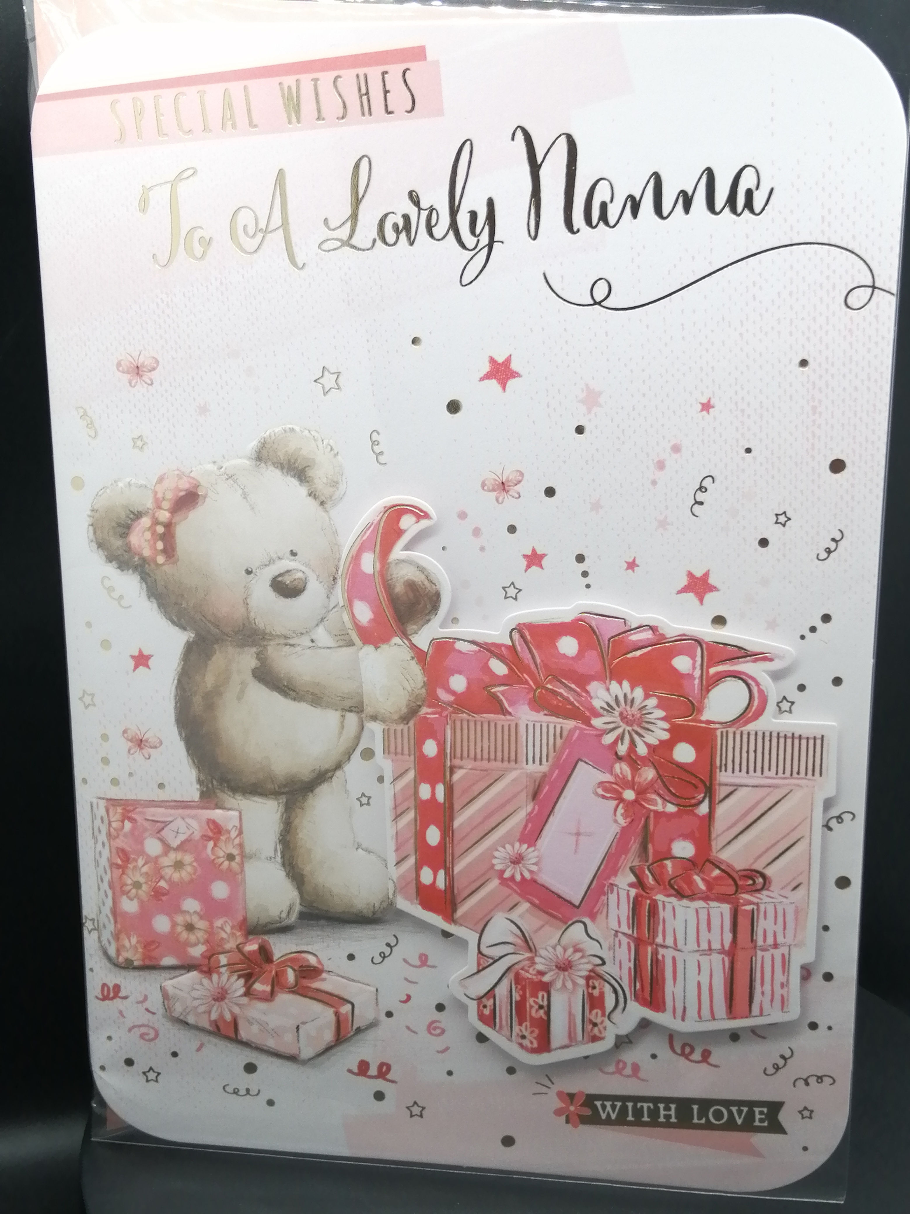 To A Lovely Nanna Birthday Card