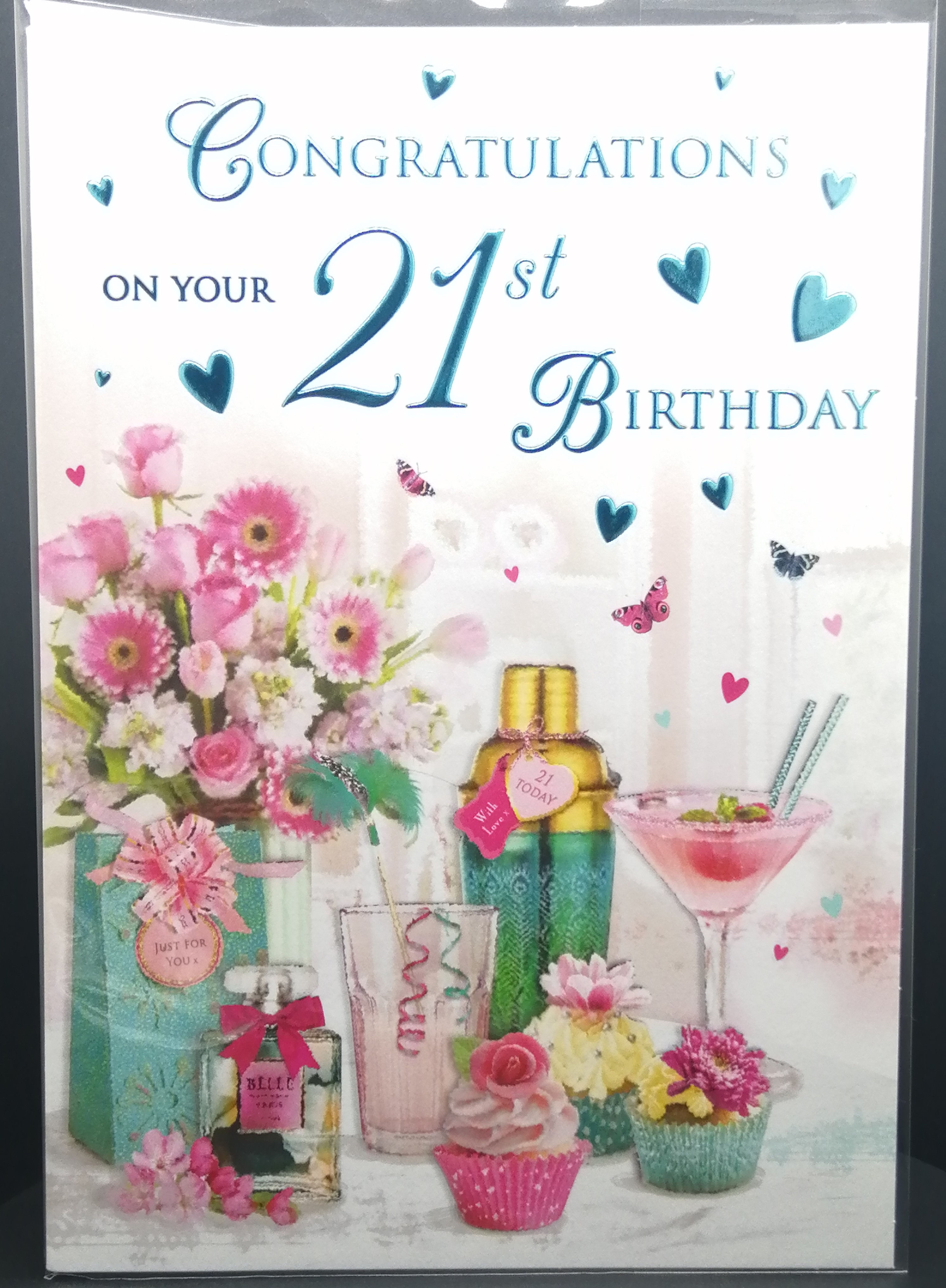 Happy 21st Birthday Card