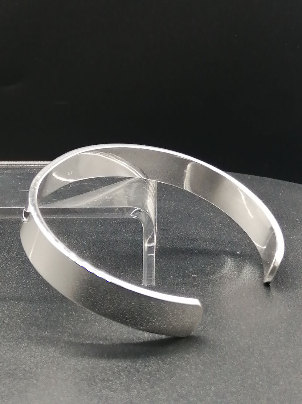 Thumbnail: 925 Silver Flat Torque Bangle