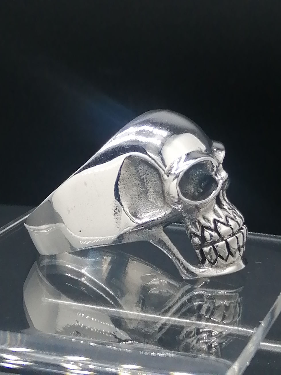 Thumbnail: 925 Silver Skull Ring