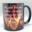 Thumbnail: 'I Love U ' Heart Flames Mug