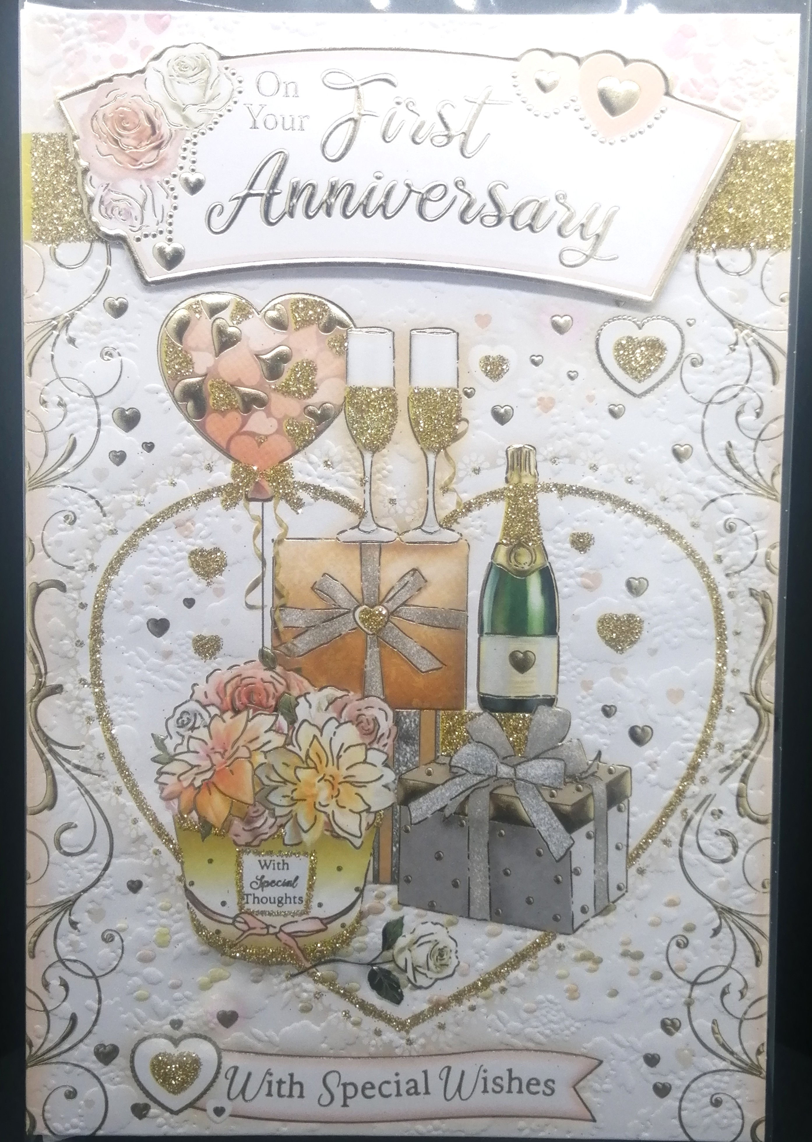 On Your 1st Wedding Anniversary Card