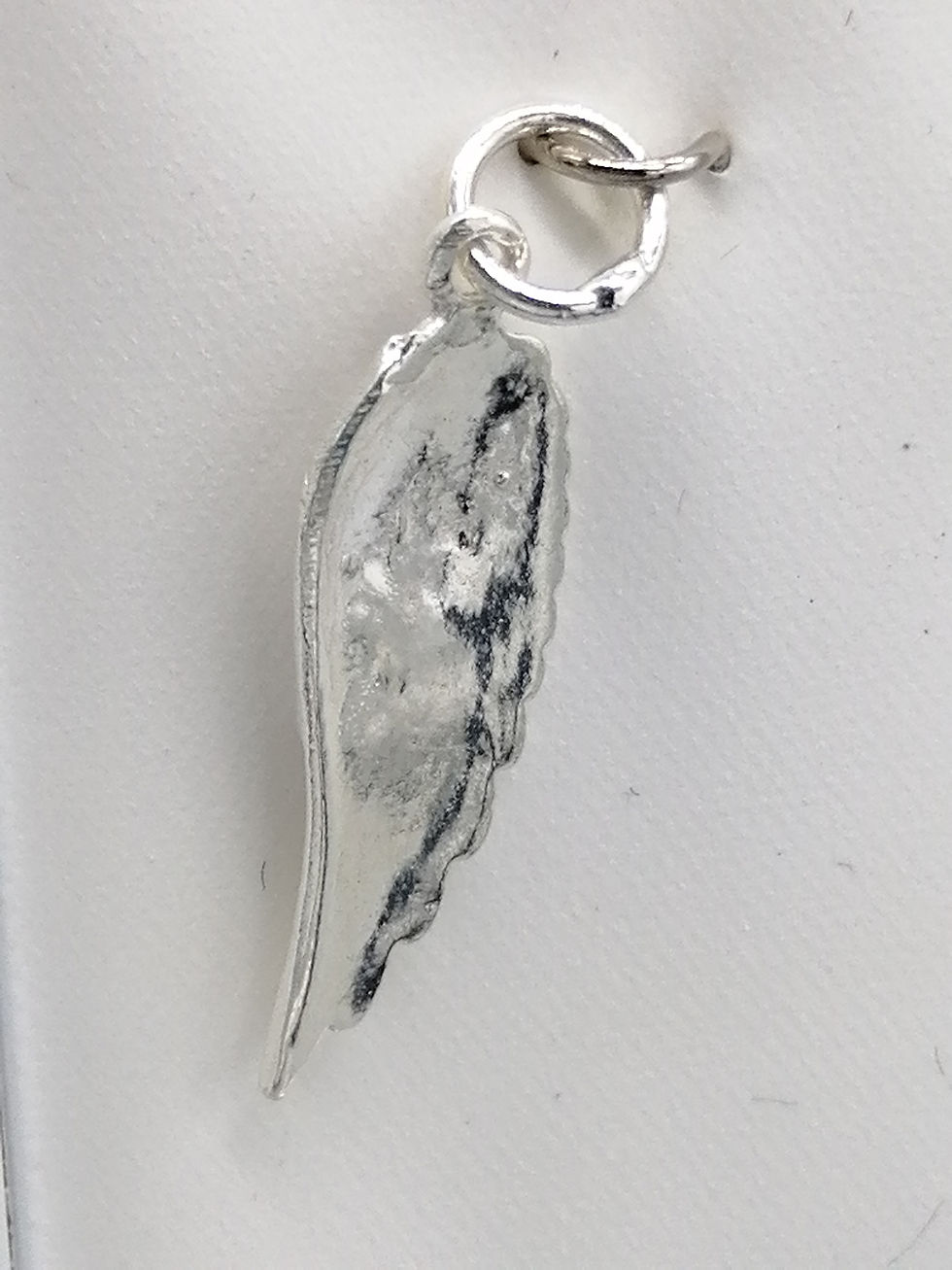 Thumbnail: 925 Silver Angel Wing Charm