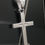 Thumbnail: 925 Silver Star Cut Cross Pendant
