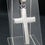 Thumbnail: 925 Silver Plain Flat Cross