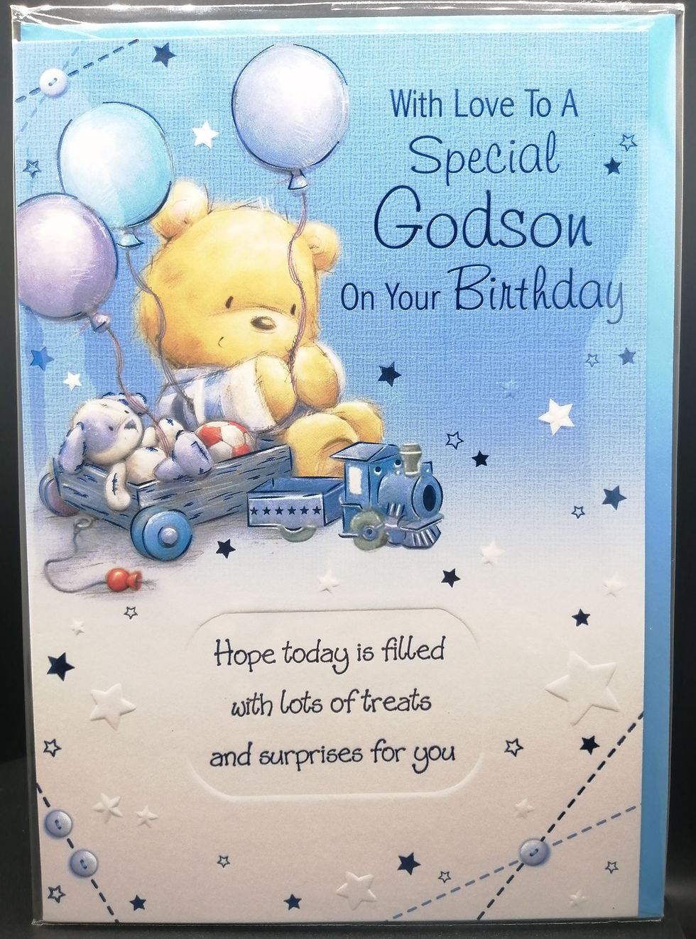 Thumbnail: Godson Birthday Card