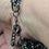 Thumbnail: Black Steel Tone CZ Ovals & Circles Bracelet