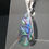 Thumbnail: 925 Silver Abalone Shell Teardrop Pendant