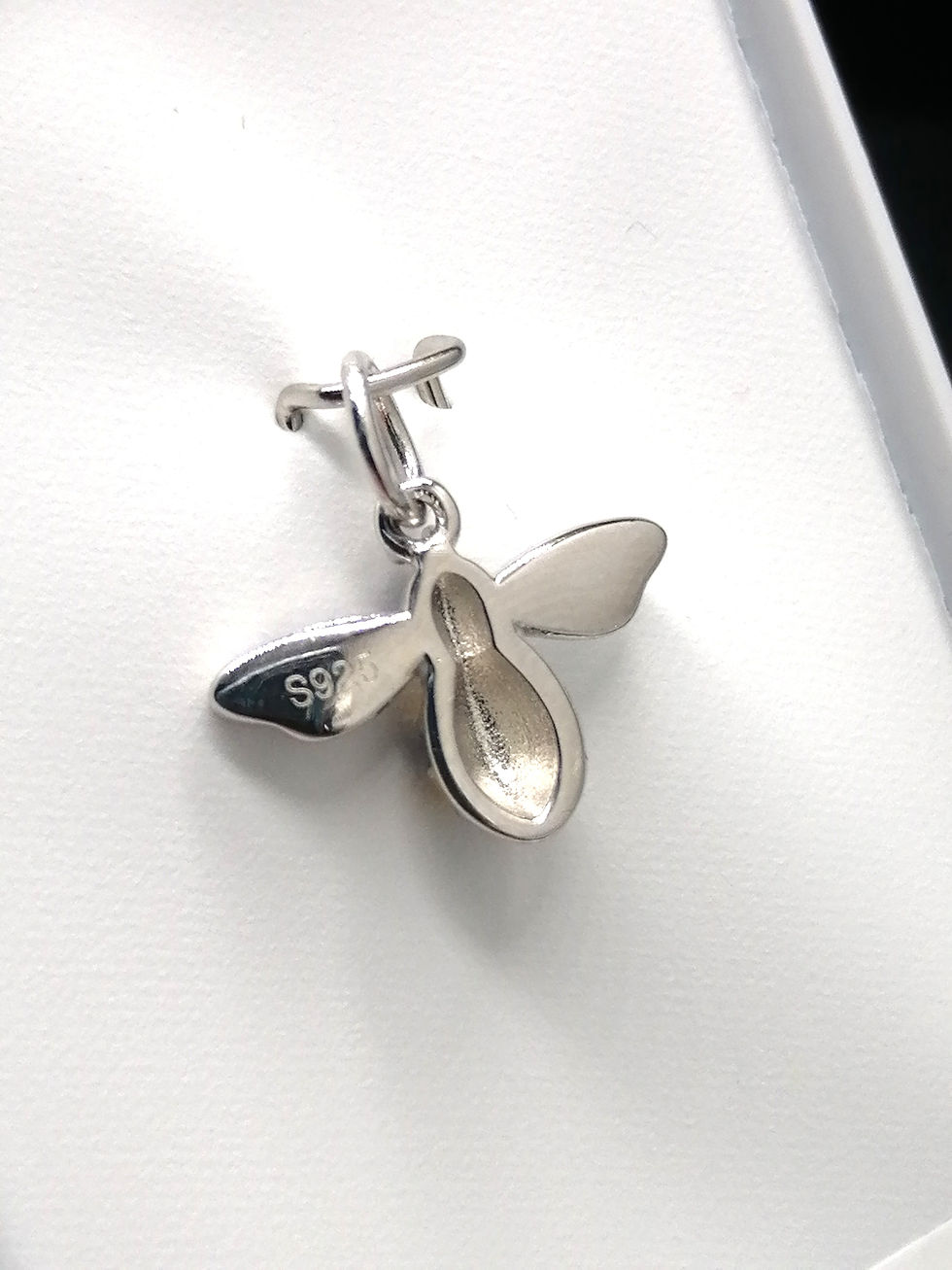 Thumbnail: 925 Silver Baby Bee Charm