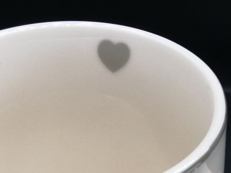 Thumbnail: 'Happy 21st Birthday' Hearts Fine China Mug