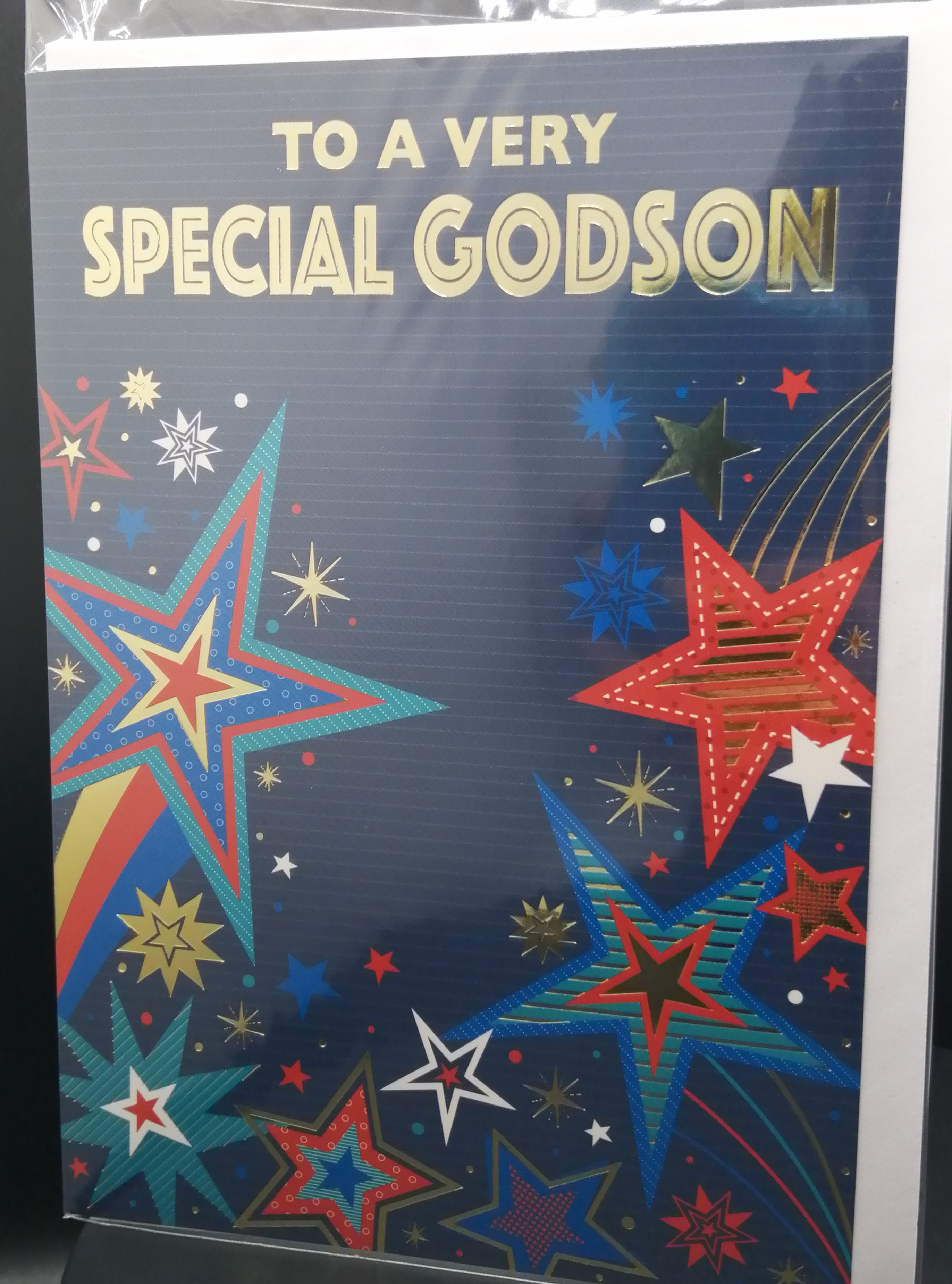 Godson Birthday Card