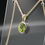 Thumbnail: 9ct Gold Peridot Oval Pendant