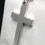 Thumbnail: 925 Silver Plain Flat Cross