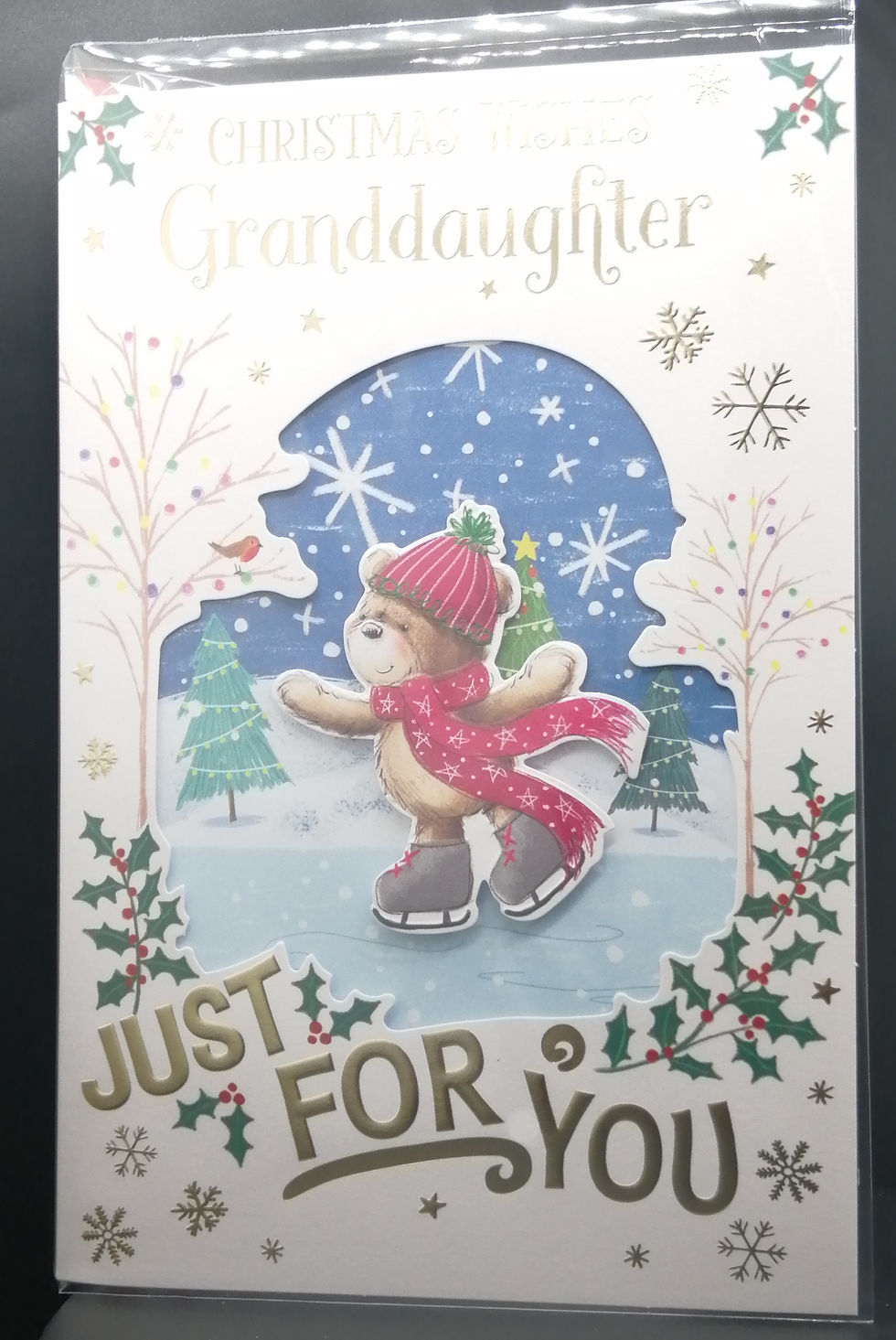 Thumbnail: Granddaughter Christmas Card