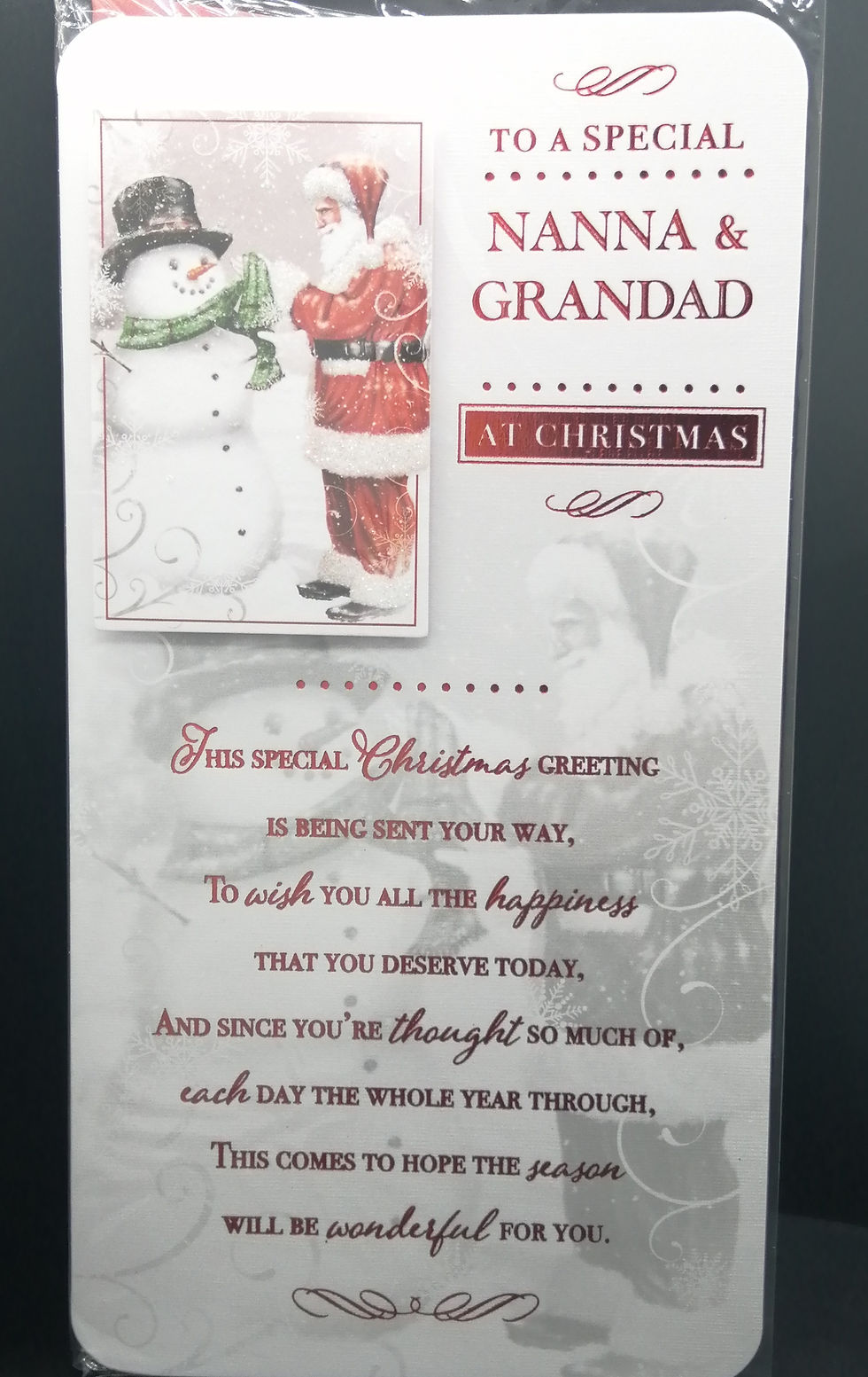 Thumbnail: Nanna & Grandad Christmas Card