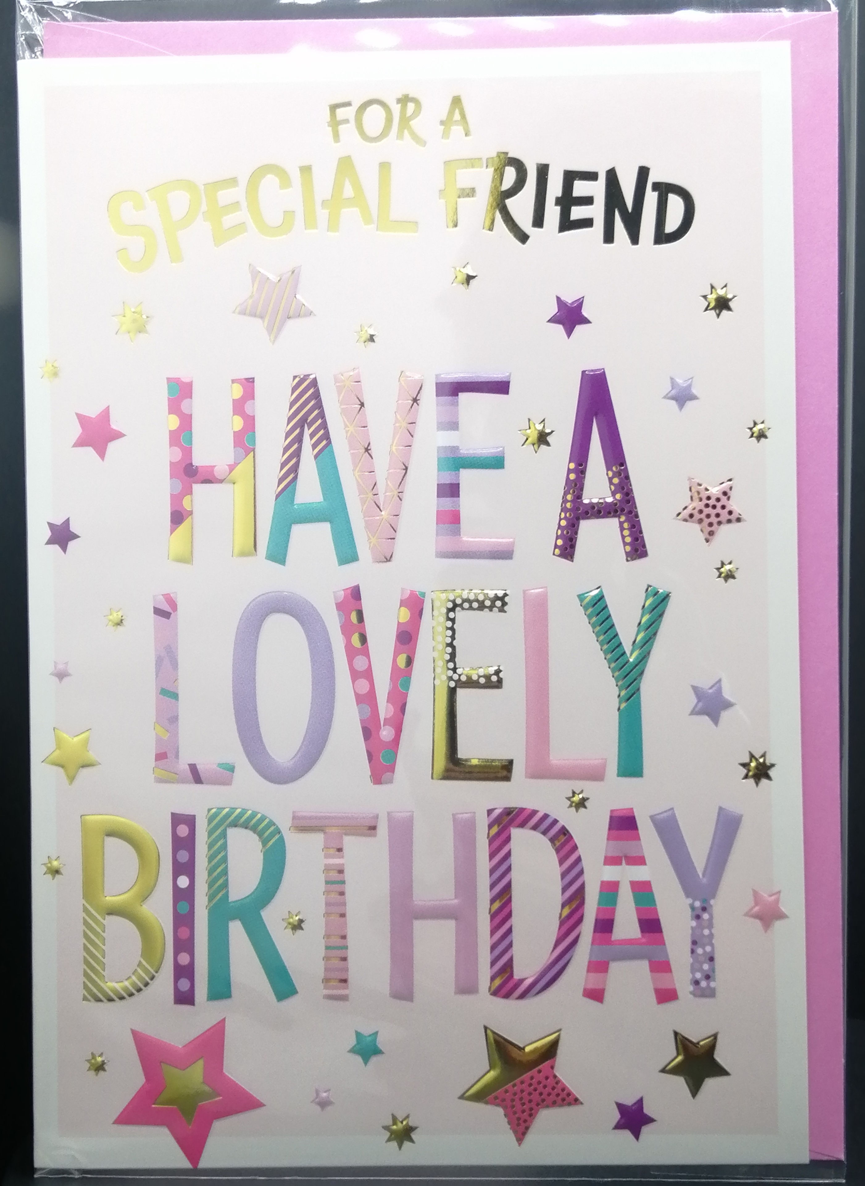 Special Friend Birthday Card