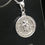 Thumbnail: 925 Silver 'Protect Us' St Christopher Pendant