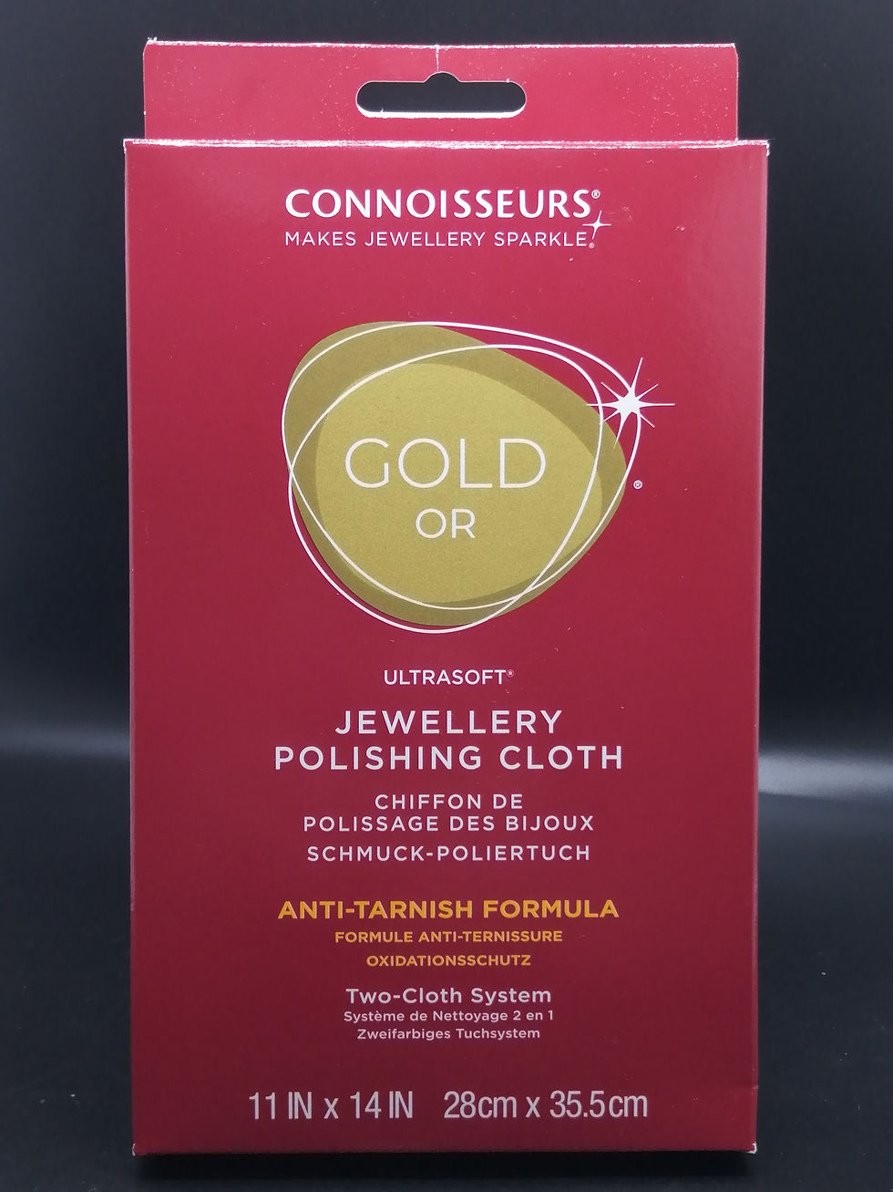 Thumbnail: Connoisseurs Silver/Gold Jewellery Polishing Cloth