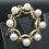 Thumbnail: 9ct Gold Pearl Circle of Life Brooch