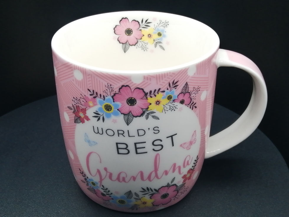 Thumbnail: The Worlds Best Grandma Flowers Mug