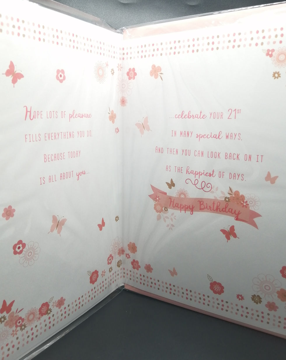 Thumbnail: 21 Today Happy Birthday Card