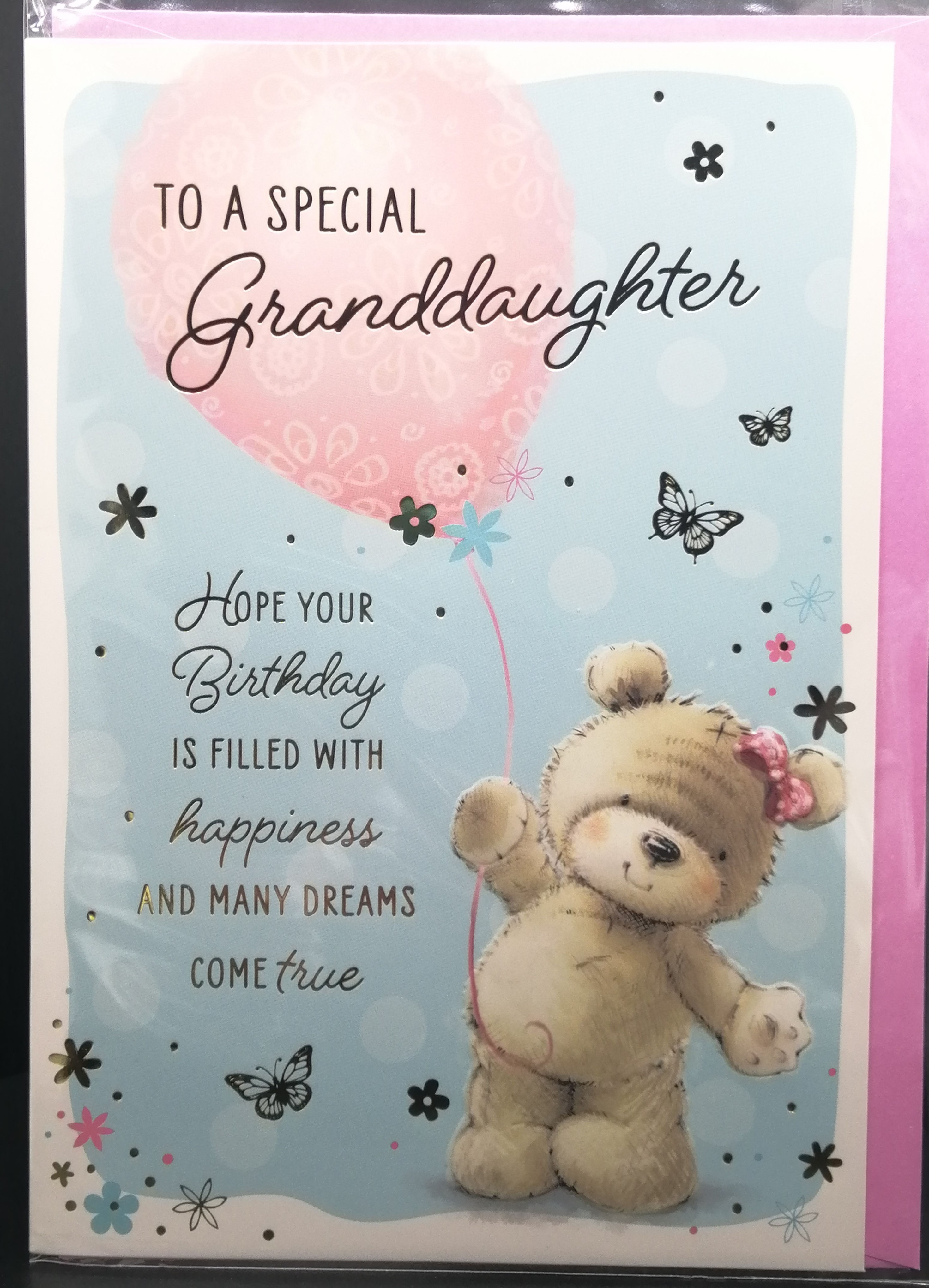 Granddaughter Birthday Card