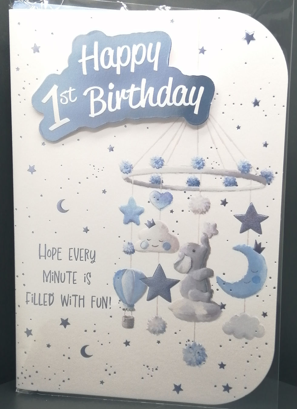 Thumbnail: 1st Birthday Card - Male