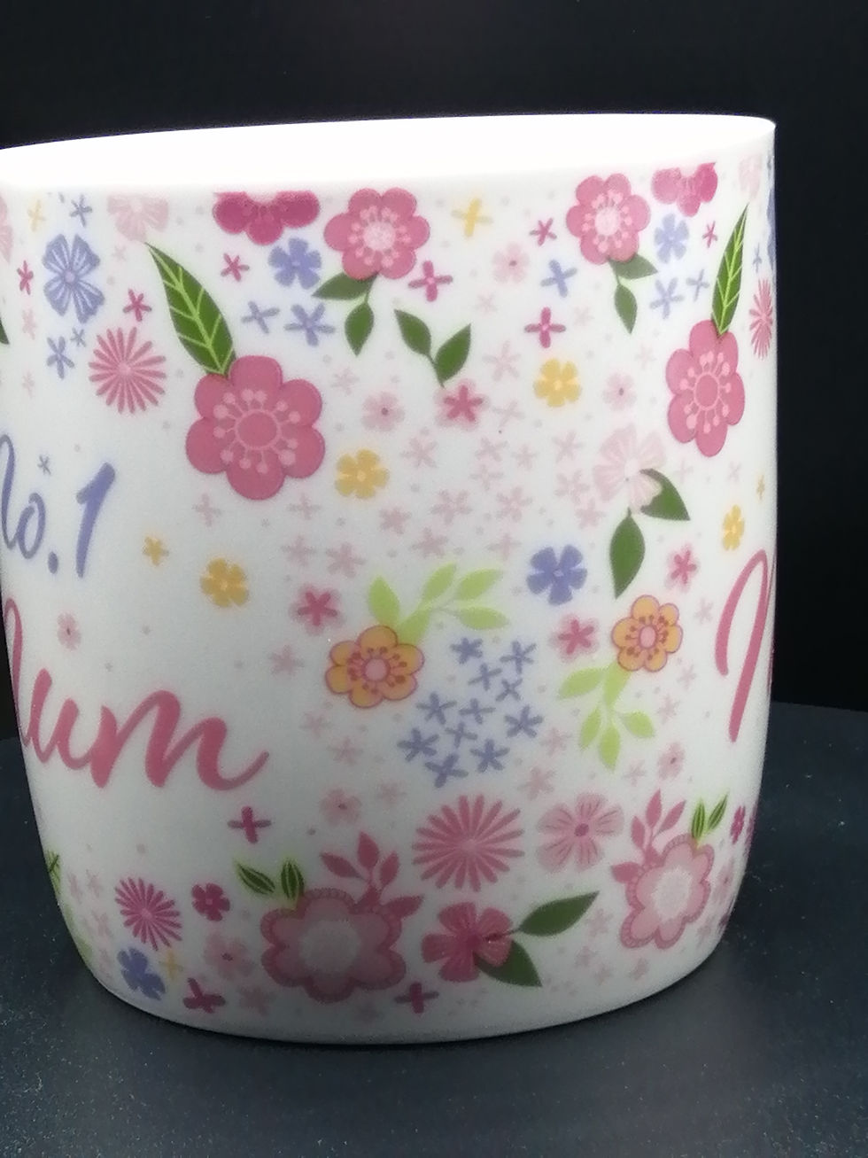 Thumbnail: No.1 Mum Flowers Mug
