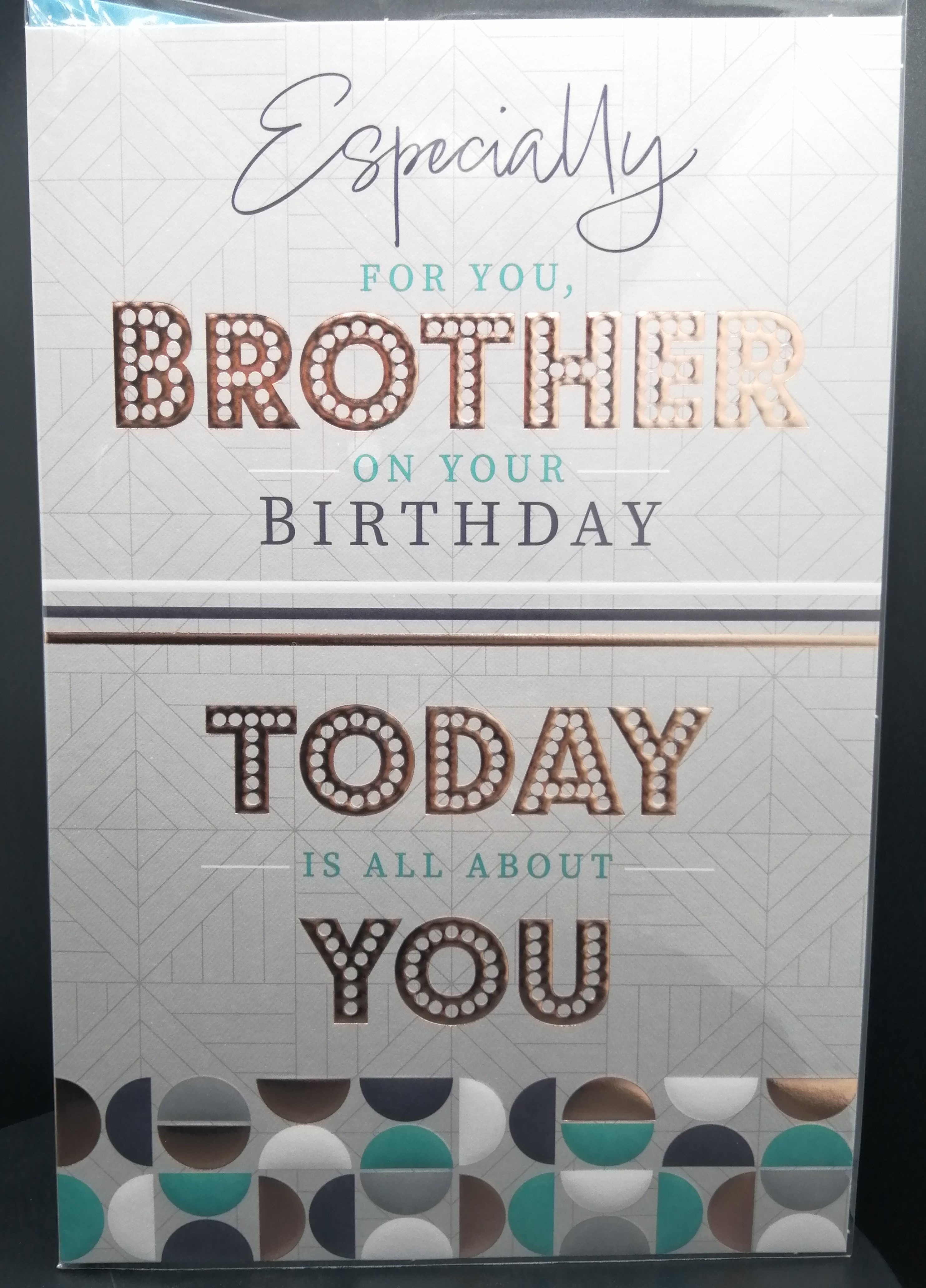 Brother Birthday Card