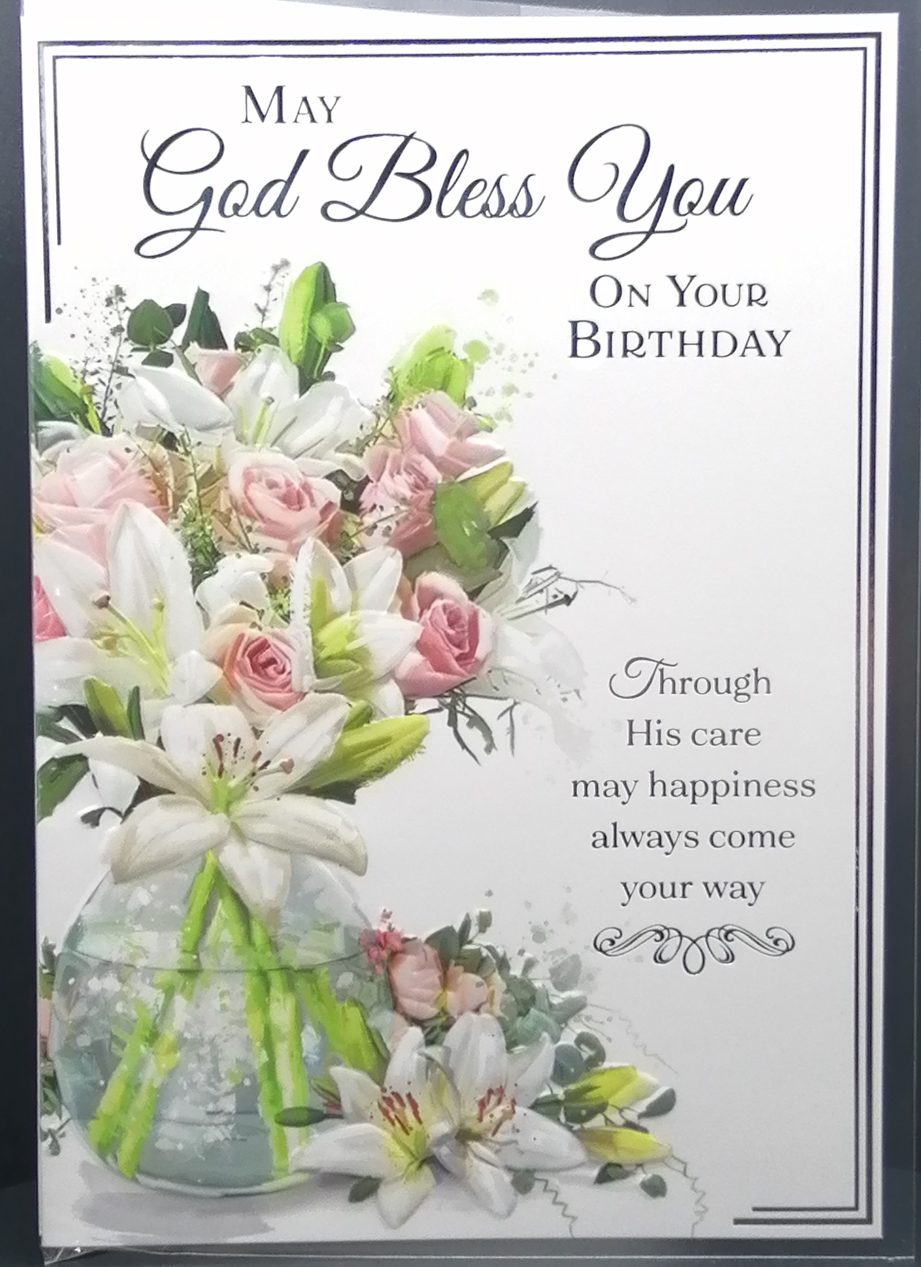 Birthday Blessings/Prayer Card