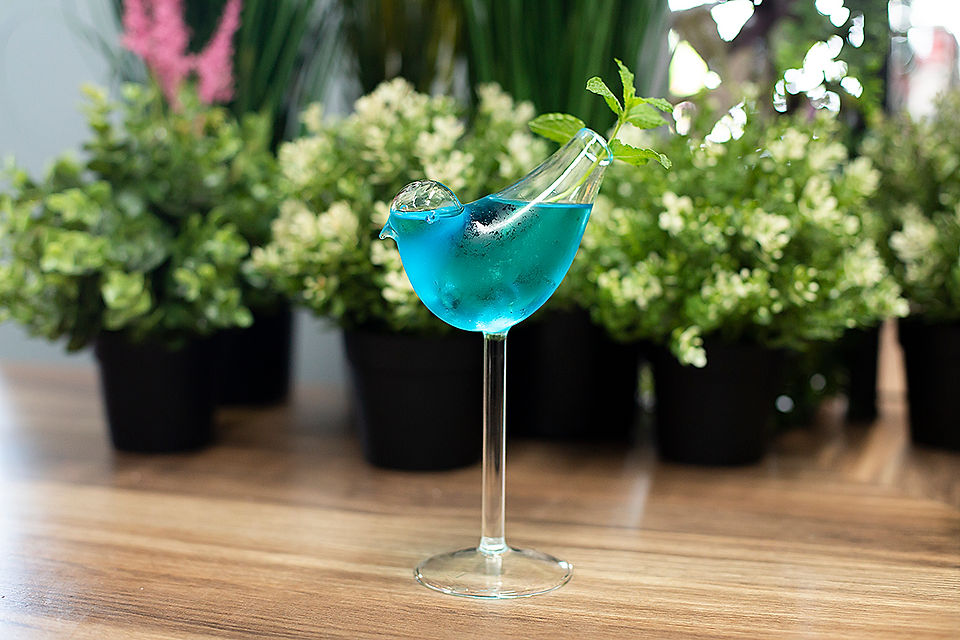 My Oh My Blue Angel Gin Cocktail
