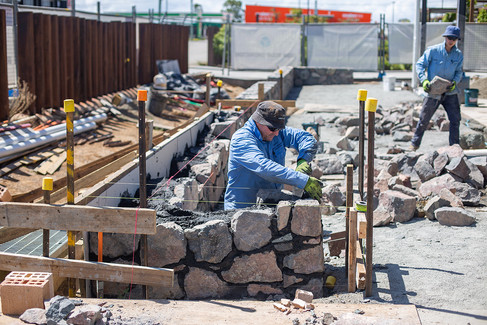 The Sheds Shed 3 Stone Work