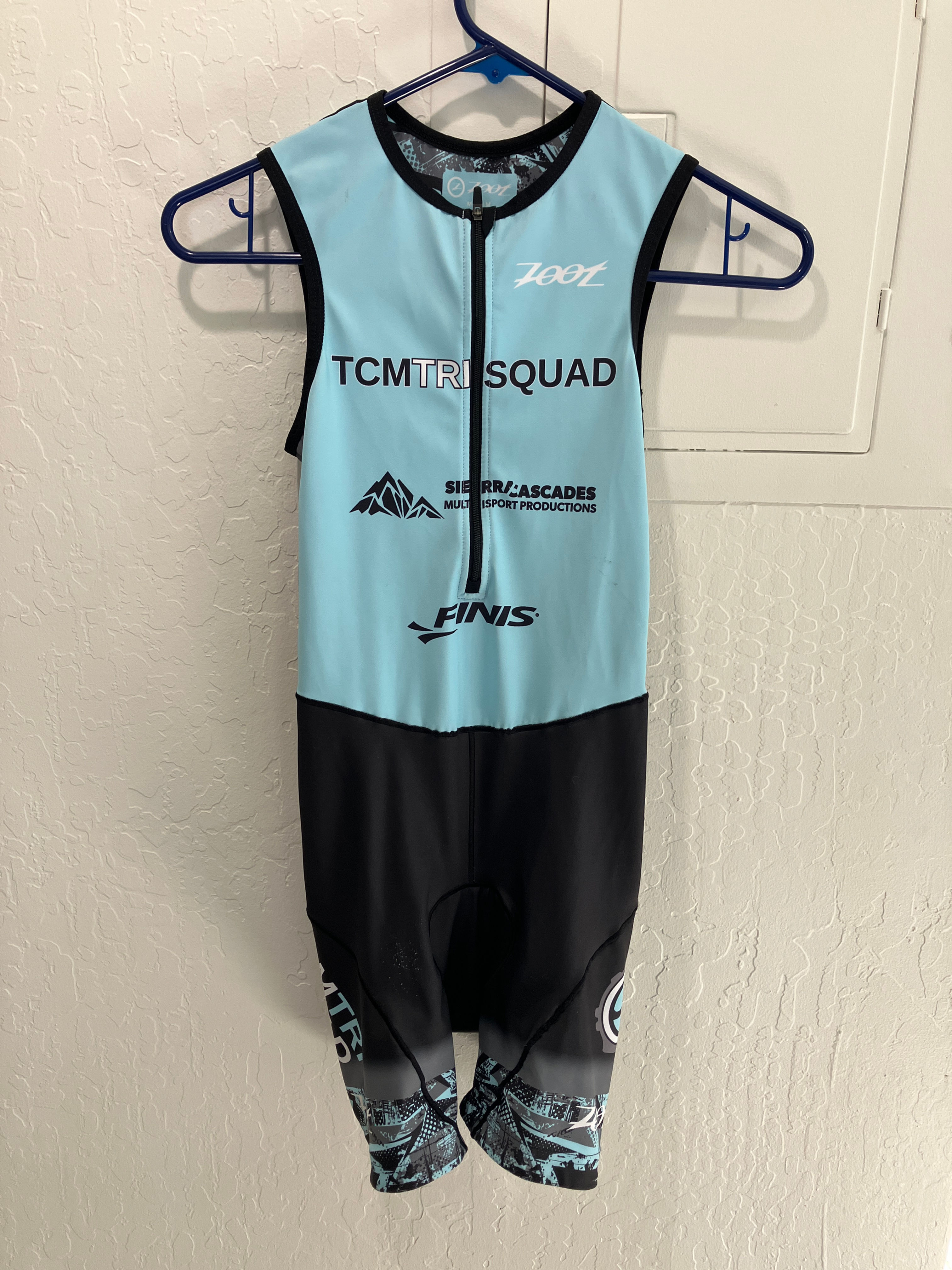 Zoot Sports Youth Protégé Triathlon Sleeveless Racesuit - Size Youth Medium