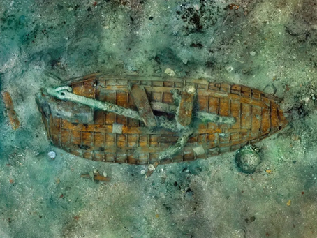 Um Barco de Luxo do Antigo Egito foi encontrado no Litoral de Alexandria.