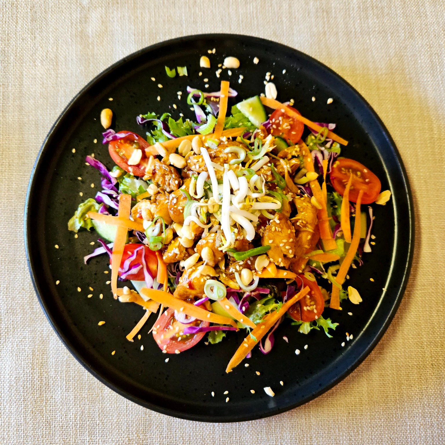 Arranged Food and Objects