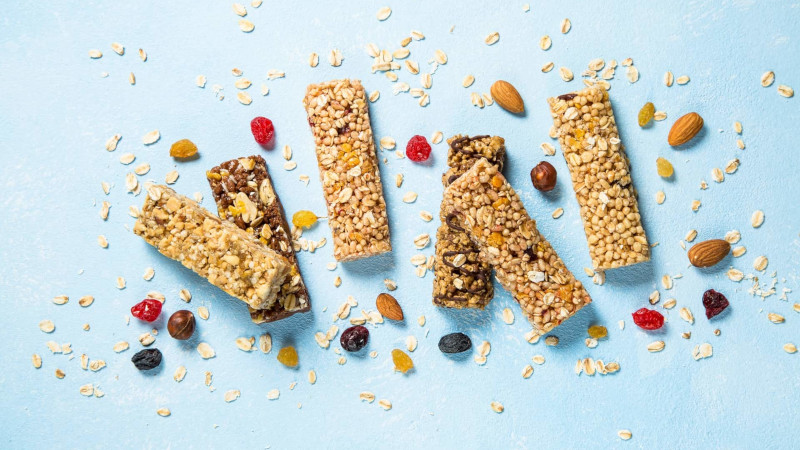 Arranged Food and Objects