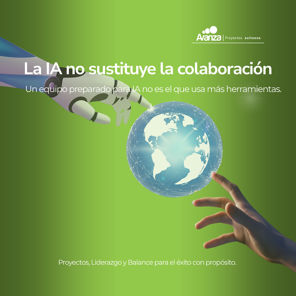La IA no sustituye la colaboración