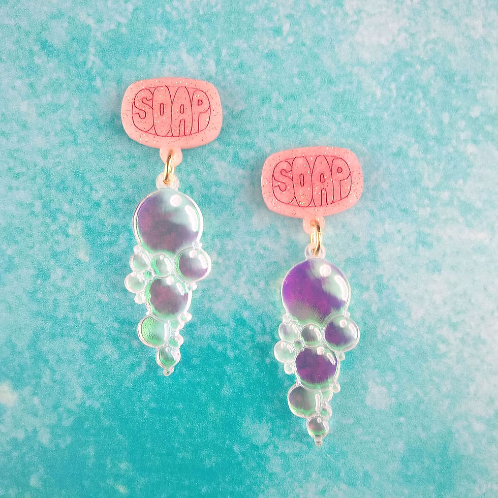 Soap Earrings